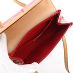 Louis Vuitton Biscayne Bay PM Monogram Vernis Red Tote — view 6
