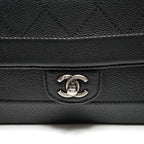 Chanel Shoulder Bag Caviar Quilted Single Flap — view 8