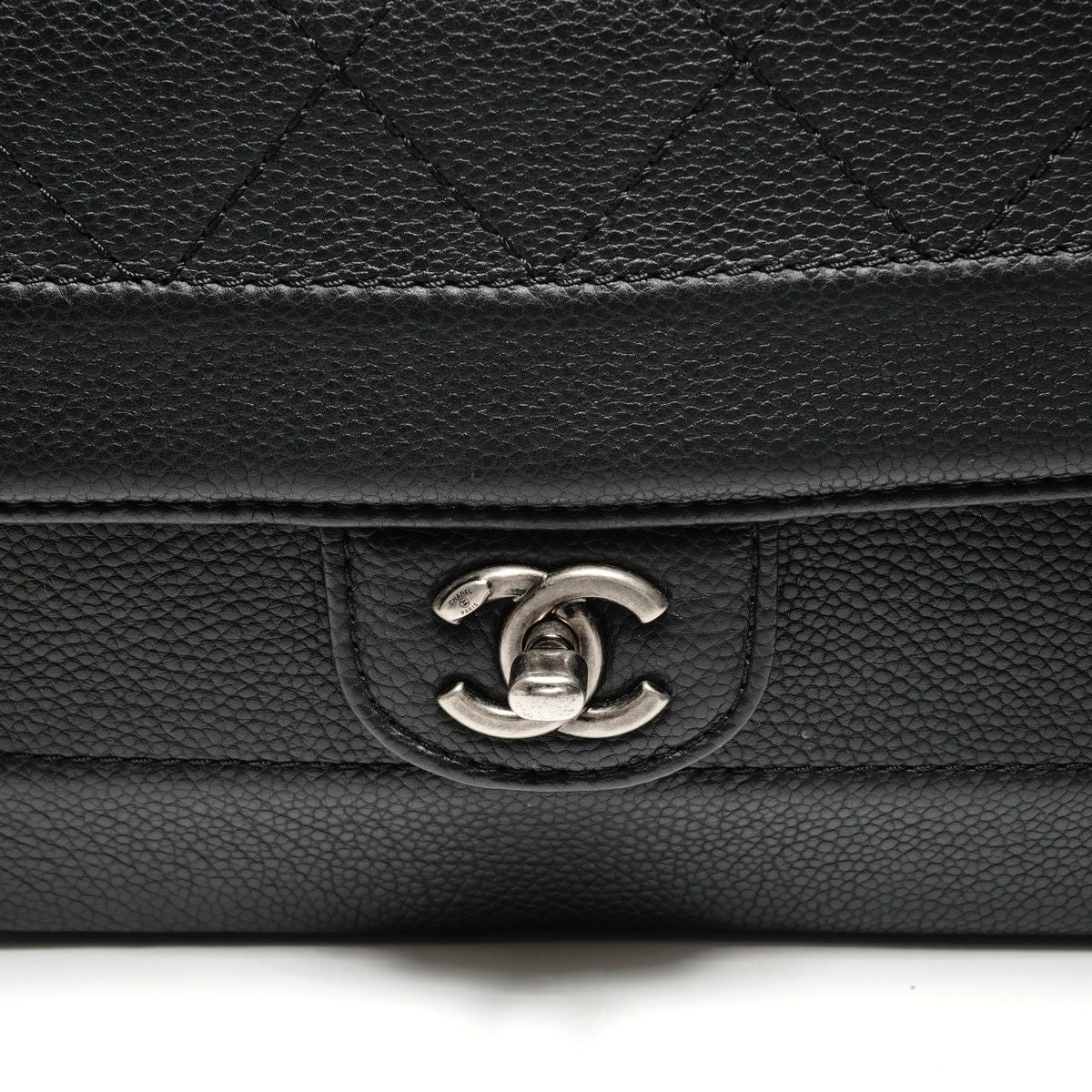 Chanel Shoulder Bag Caviar Quilted Single Flap — view 8
