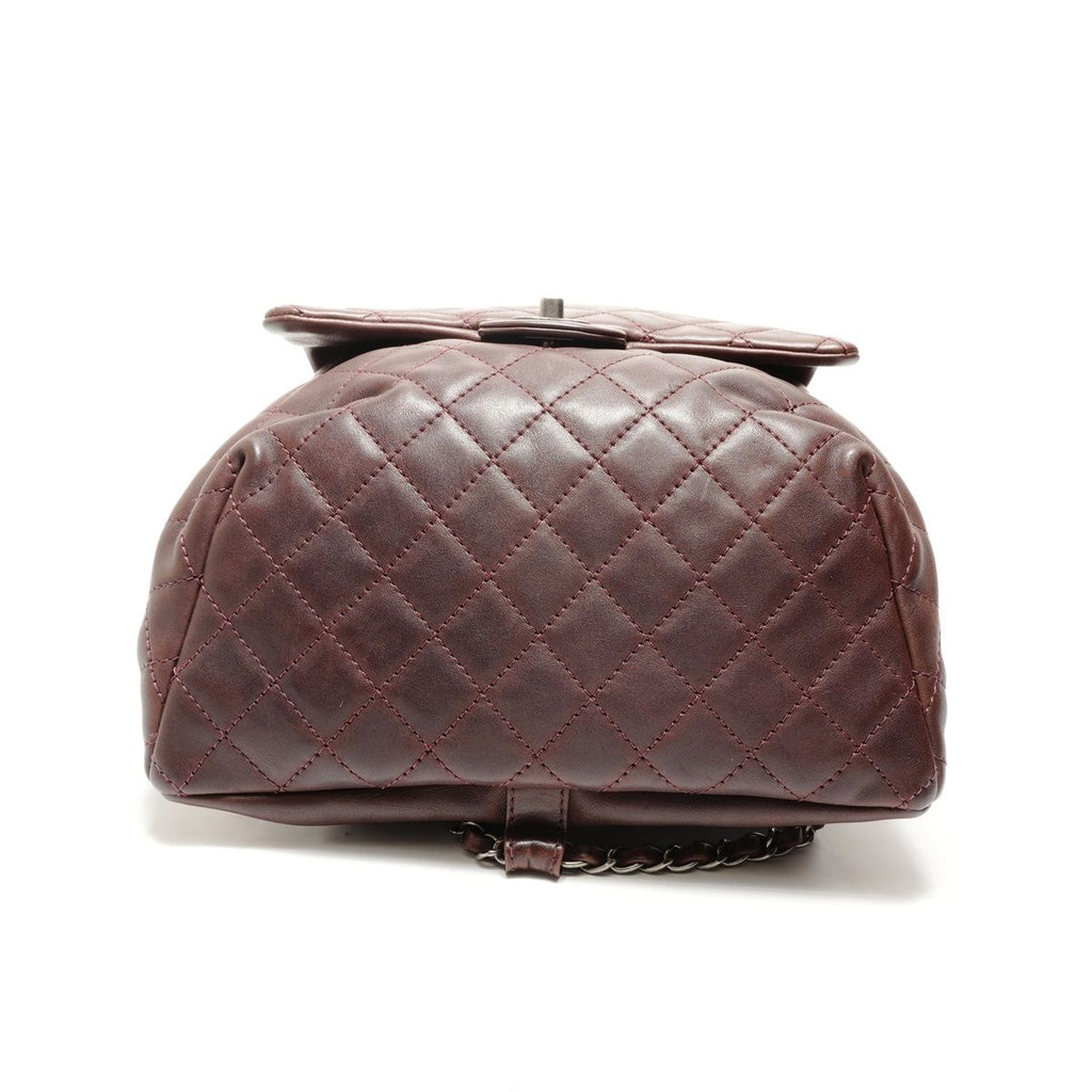 Chanel Backpack Lambskin Quilted Sac — view 7