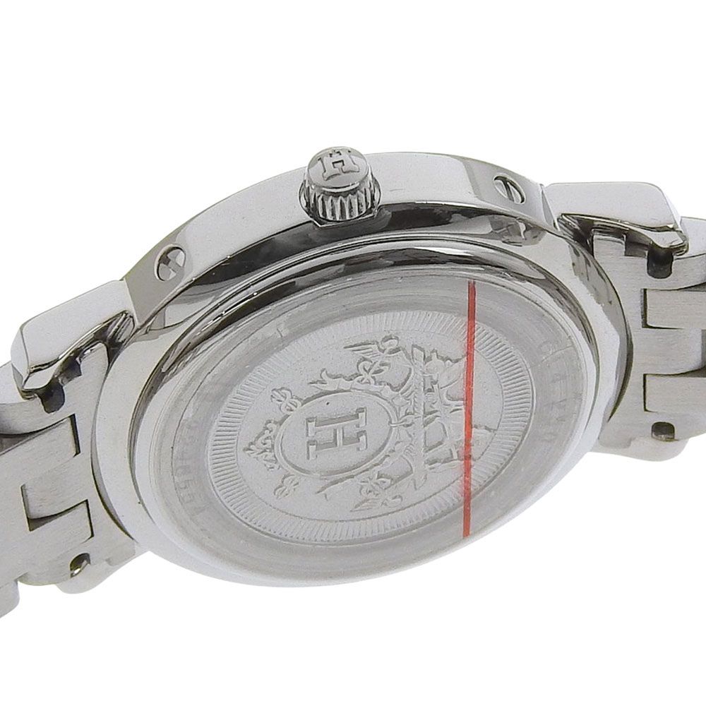Hermes Clipper Cles Diamond Stainless Steel Quartz Analog Display — view 6