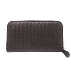 Bottega Veneta Long Wallet Leather Brown — view 2