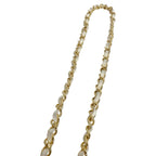 Chanel Belt Vintage Girogo Chain White Gold — view 4