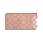 Gucci Guccissima Bifold Long Wallet GG Pink — view 2