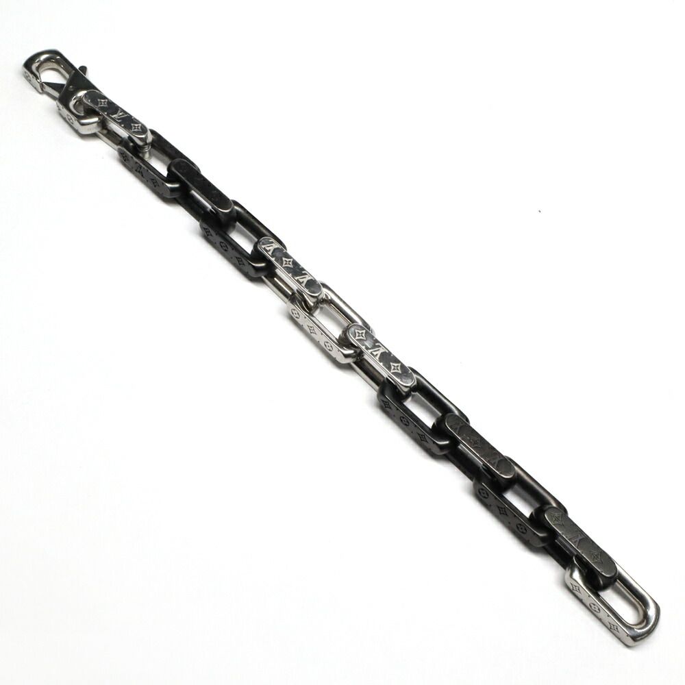 Louis Vuitton Bracelet Monogram Chain Metal — view 3