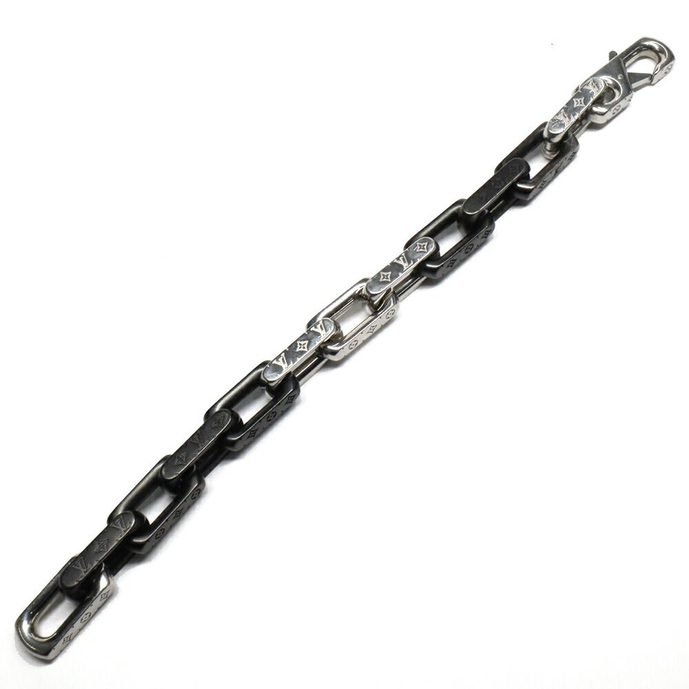 Louis Vuitton Bracelet Monogram Chain Metal — view 2