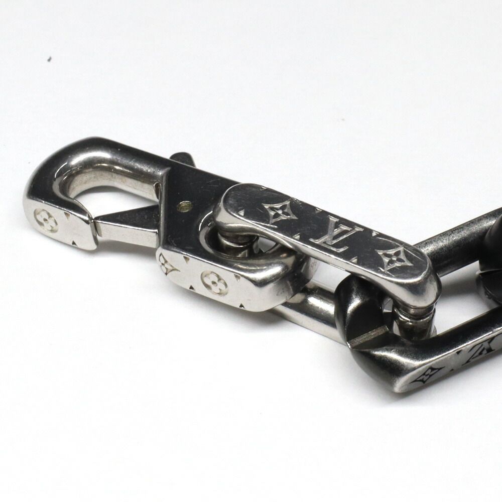 Louis Vuitton Bracelet Monogram Chain Metal — view 5