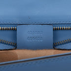 Gucci Sylvie Sherry Line Blue Leather — view 6