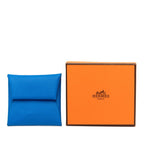 Hermes Bastia Blue Veau Epsom — view 7