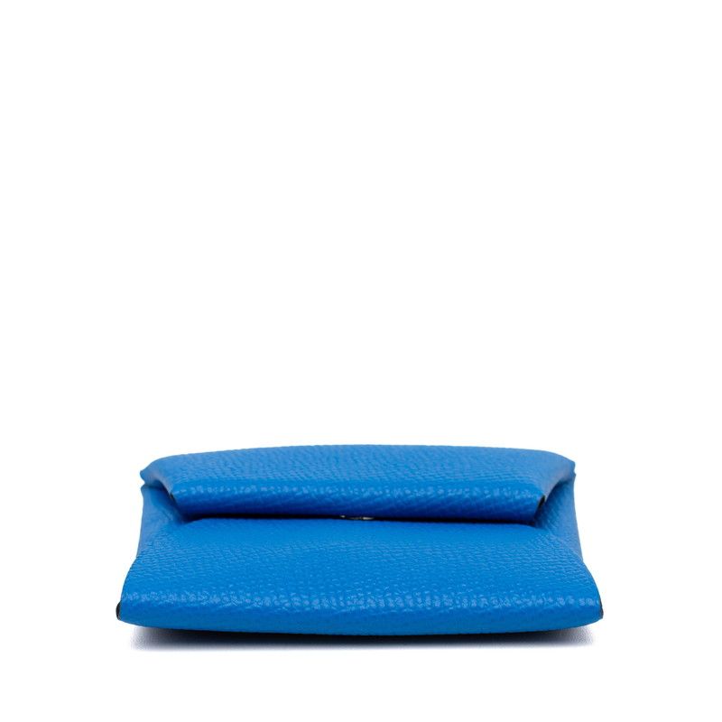 Hermes Bastia Blue Veau Epsom — view 3