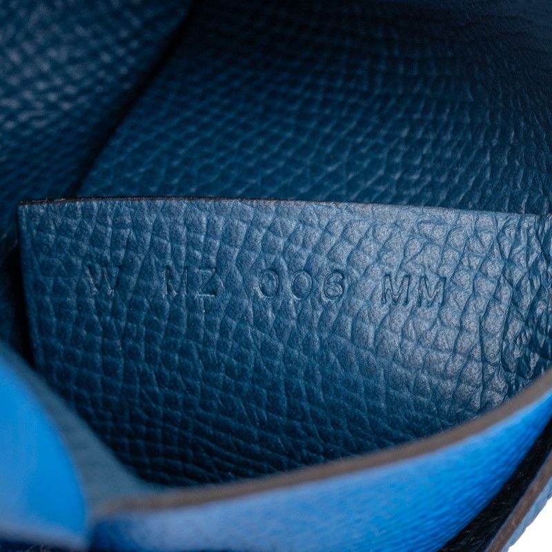 Hermes Bastia Blue Veau Epsom — view 6