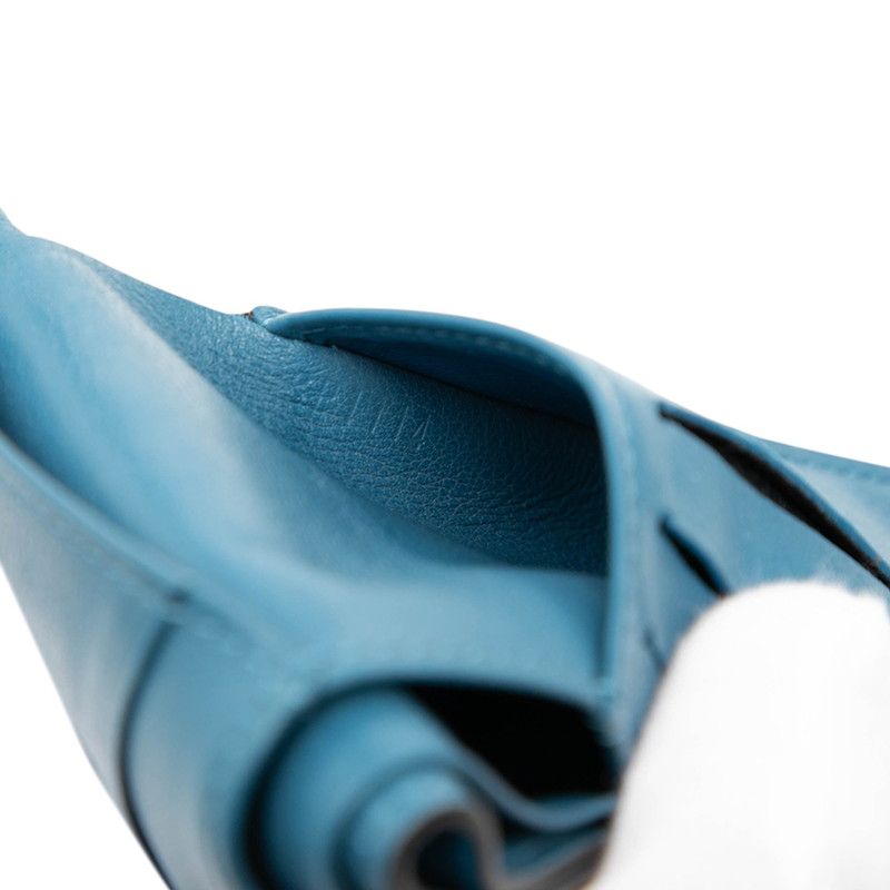 Louis Vuitton Portefeuille Multiple Blue Taurillon Leather — view 6
