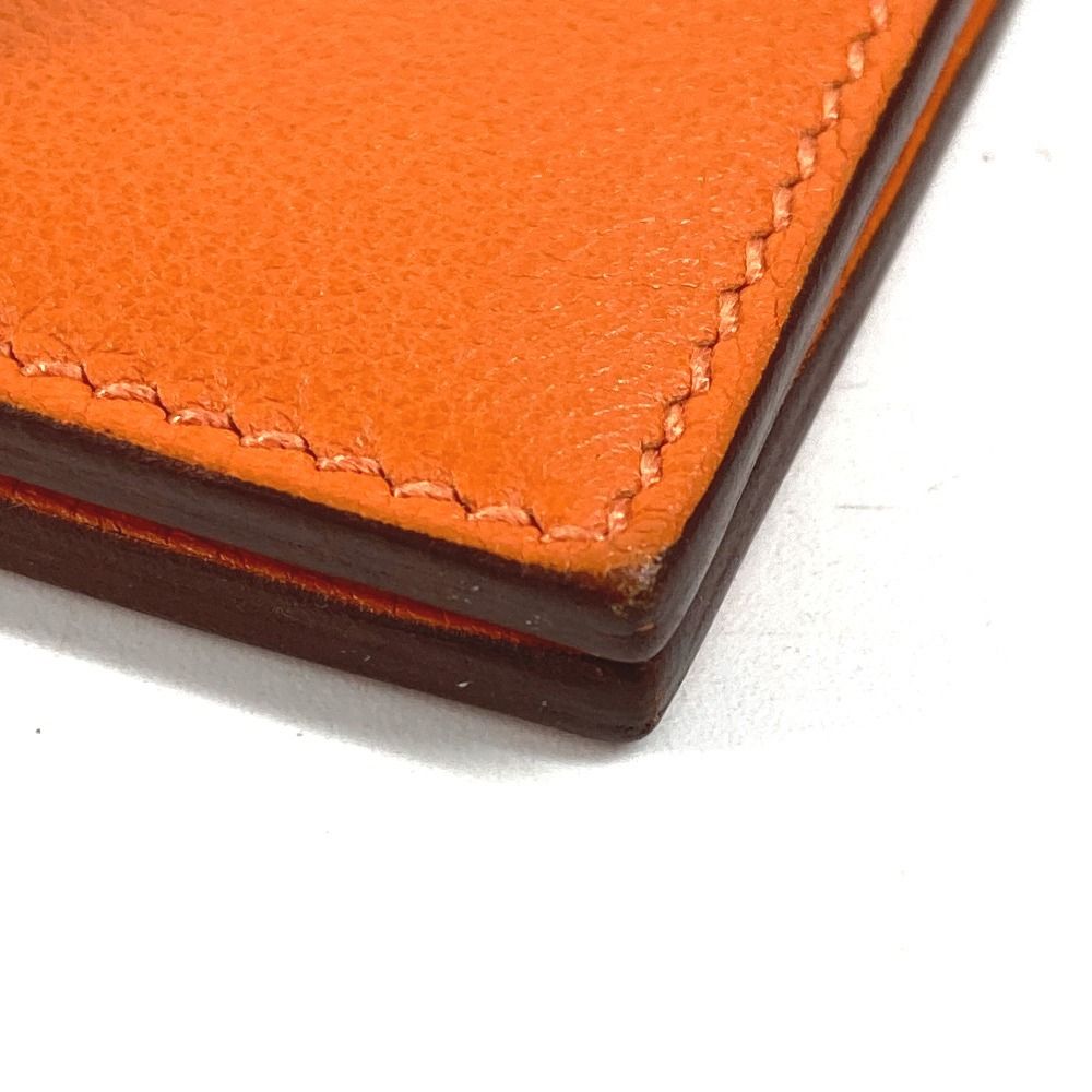 Hermes Bifold Wallet Zip Zap Swift Orange — view 5