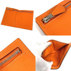 Hermes Bifold Wallet Zip Zap Swift Orange — view 8