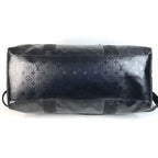Louis Vuitton Boston Bag Keepall 55 Leather Black — view 5