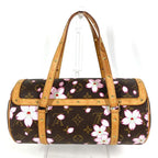 Louis Vuitton Handbag Papillon Monogram Cherry Canvas Brown — view 2