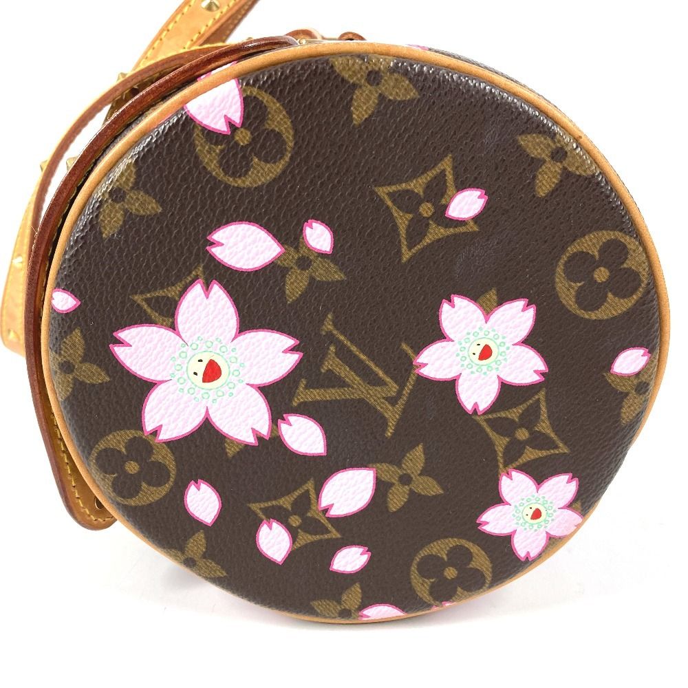 Louis Vuitton Handbag Papillon Monogram Cherry Canvas Brown — view 3