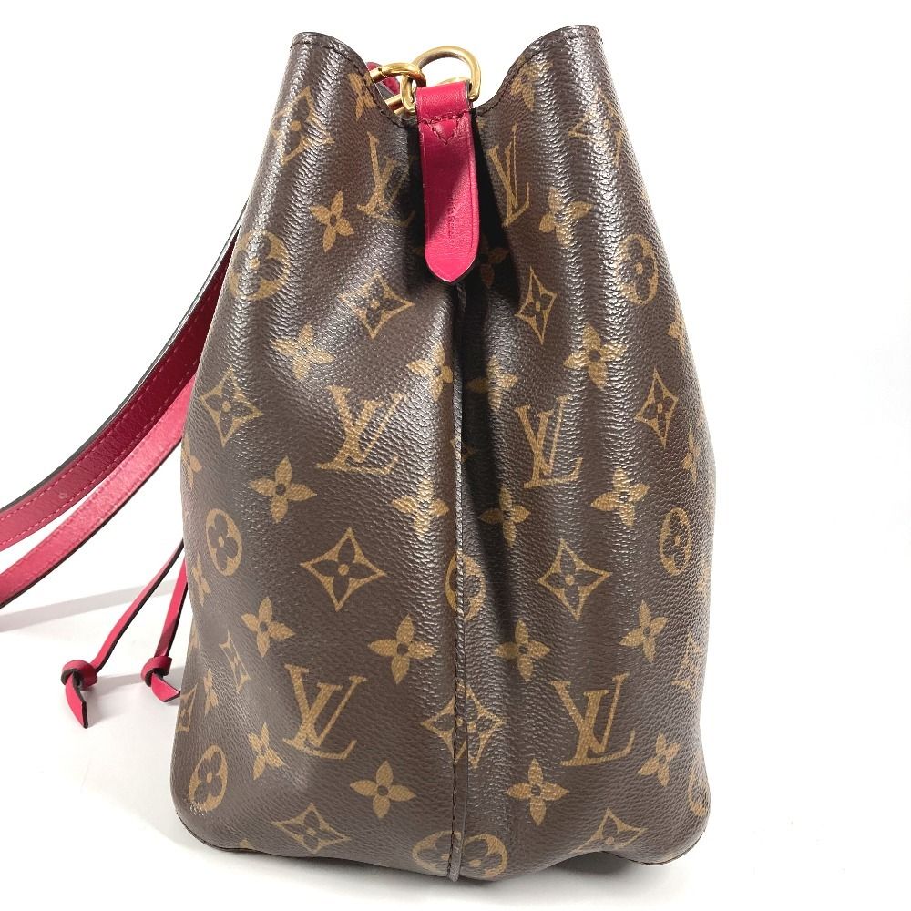 Louis Vuitton Shoulder Bag Neo Noe Monogram Canvas Freesia Pink — view 3