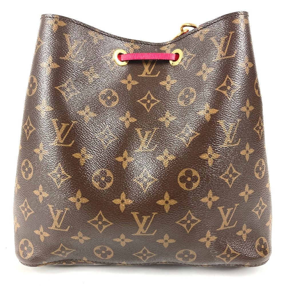 Louis Vuitton Shoulder Bag Neo Noe Monogram Canvas Freesia Pink — view 2