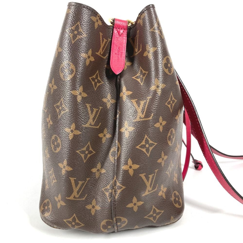 Louis Vuitton Shoulder Bag Neo Noe Monogram Canvas Freesia Pink — view 4