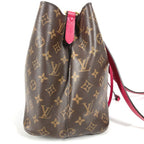 Louis Vuitton Shoulder Bag Neo Noe Monogram Canvas Freesia Pink — view 4
