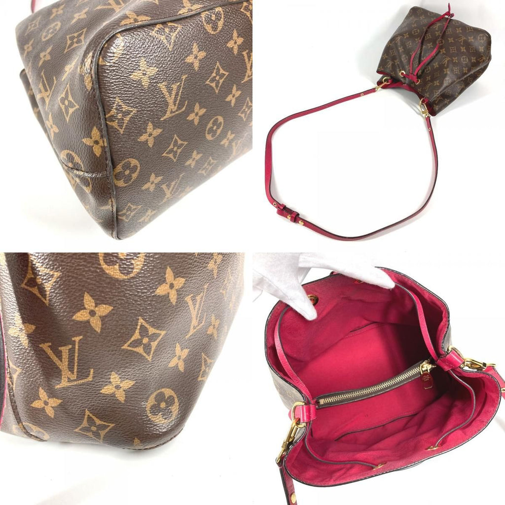 Louis Vuitton Shoulder Bag Neo Noe Monogram Canvas Freesia Pink — view 7