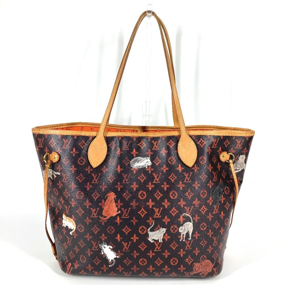 Louis Vuitton Tote Neverfull MM Monogram Canvas Brown — view 3