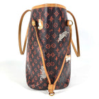 Louis Vuitton Tote Neverfull MM Monogram Canvas Brown — view 4