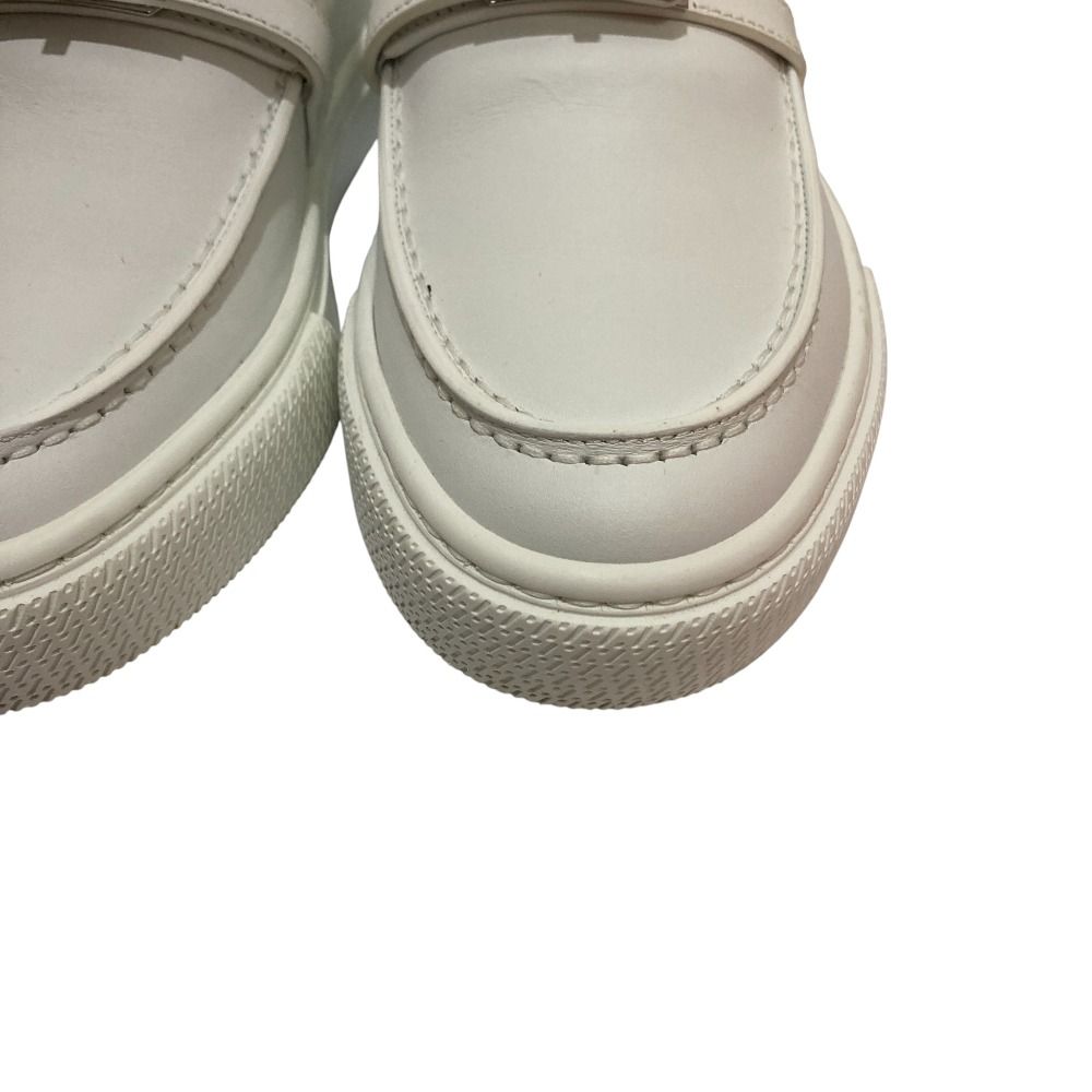 Hermes Game Kelly Slip on Sneakers 36 White — view 5