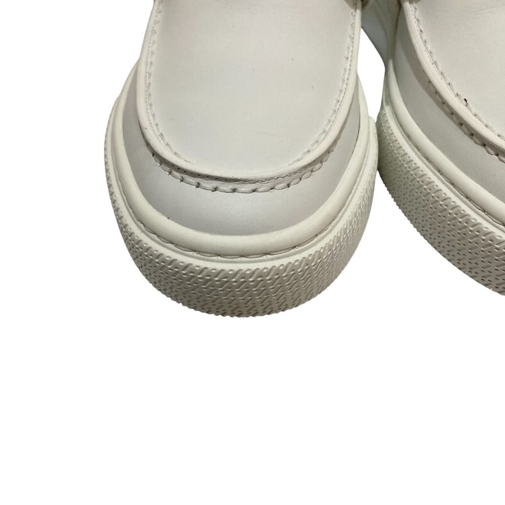 Hermes Game Kelly Slip on Sneakers 36 White — view 6