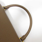 Celine Trapeze Handbag Black Brown Blue — view 6
