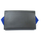 Celine Trapeze Handbag Black Brown Blue — view 3