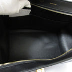 Celine Trapeze Handbag Black Brown Blue — view 8