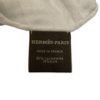 Hermes New Bliss Cashmere Silk Shawl Greenage Gray — view 7