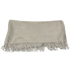 Hermes New Bliss Cashmere Silk Shawl Greenage Gray — view 2