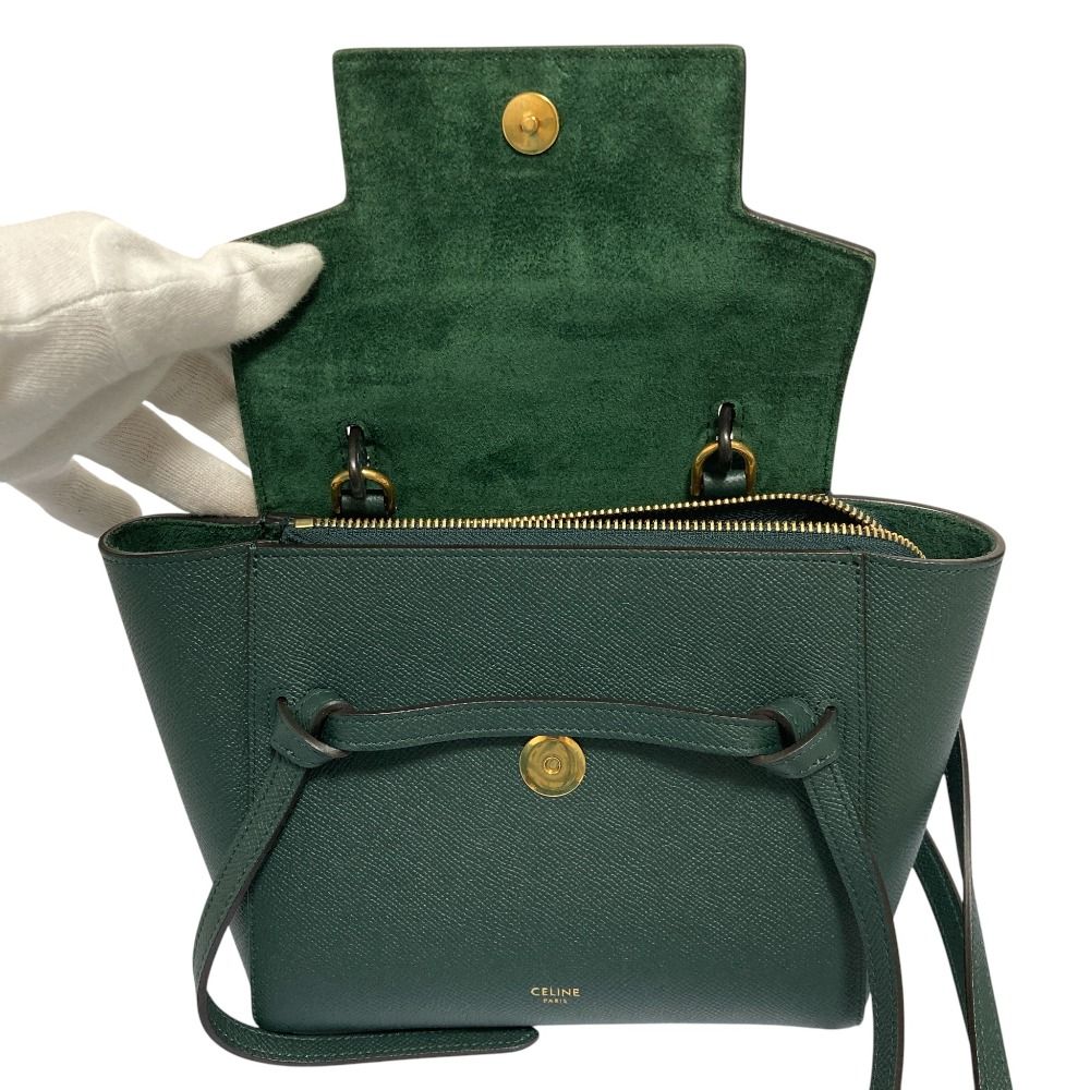 Celine Nano Belt Bag 2-Way Greene Su — view 8