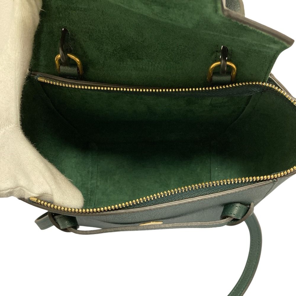 Celine Nano Belt Bag 2-Way Greene Su — view 9