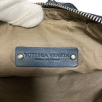 Bottega Veneta Intrecciato Leather Shoulder Bag Navy — view 9