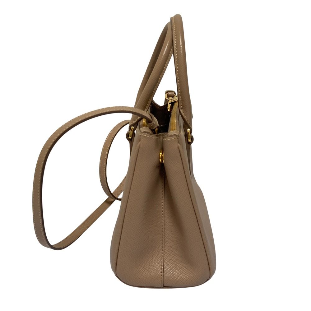 Prada Galleria Sapphia Leather Small 2-Way Shoulder Bag Light — view 3