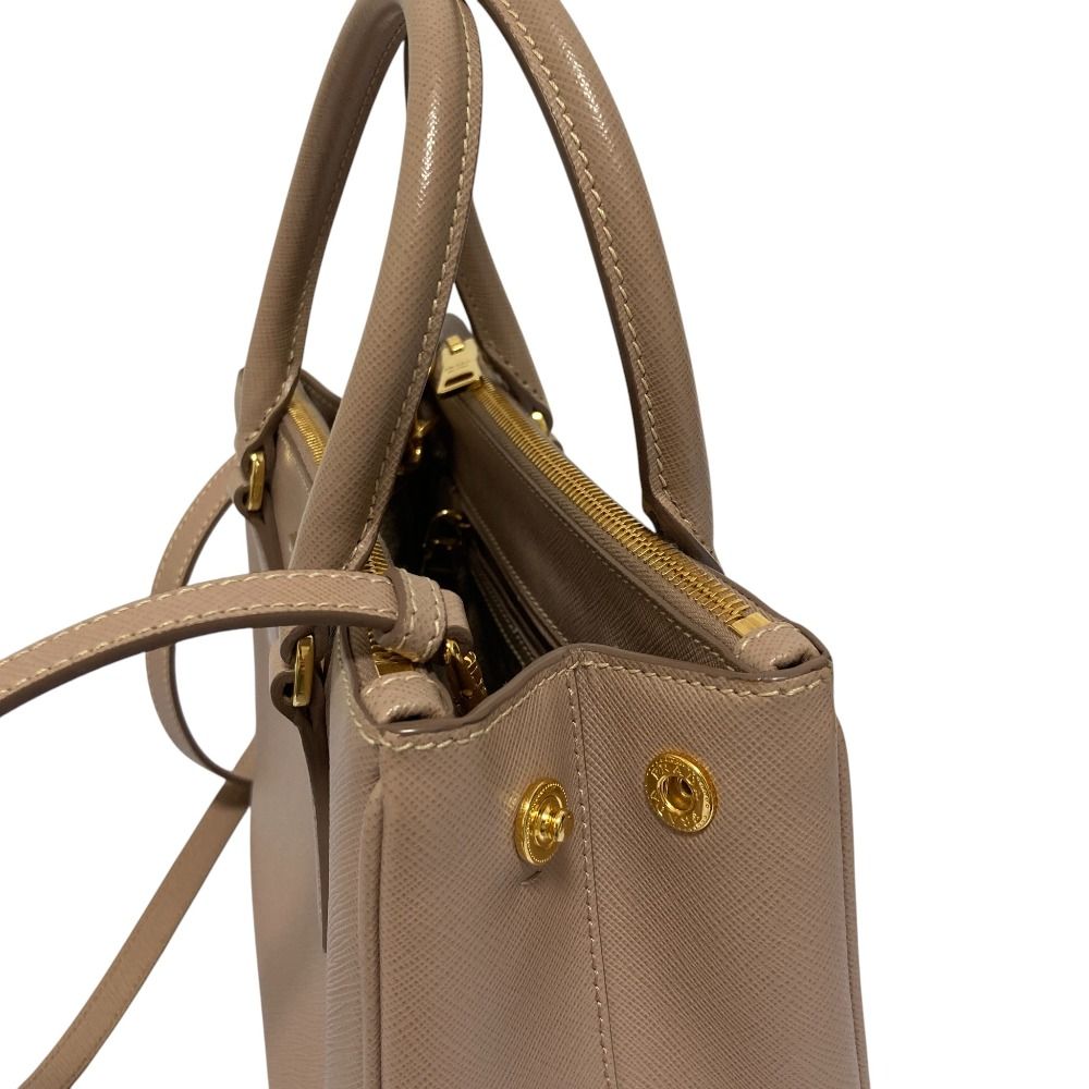 Prada Galleria Sapphia Leather Small 2-Way Shoulder Bag Light — view 4