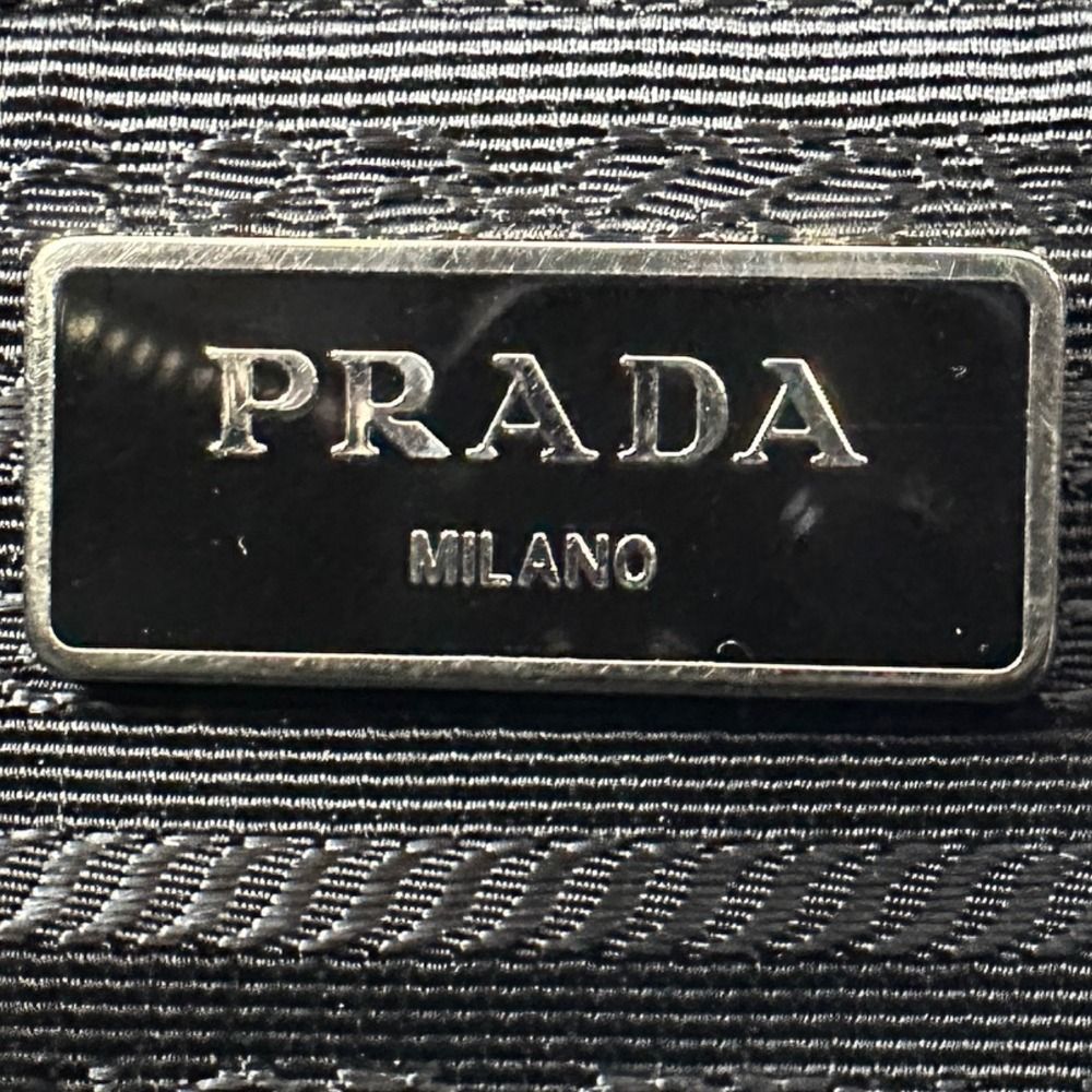 Prada Nylon 2-Way Shoulder Bag Black — view 8