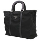 Prada Nylon 2-Way Shoulder Bag Black — view 4
