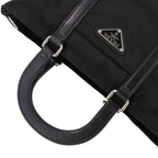 Prada Nylon 2-Way Shoulder Bag Black — view 6