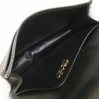 Prada Sapphia Leather Business Card Holder — view 4