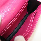 Saint Laurent Envelope Wallet Cassandra Business Card Holder Leather — view 5