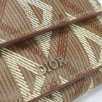 Dior CD Diamond Trifold Wallet — view 6