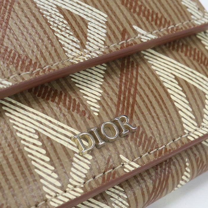 Dior CD Diamond Trifold Wallet — view 6