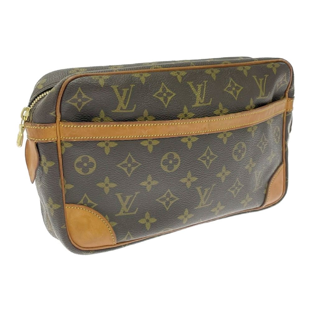 Louis Vuitton Monogram Compiegne 28 Second Bag Brown — view 2