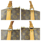 Louis Vuitton Monogram Keepall 60 Boston Bag Brown — view 7