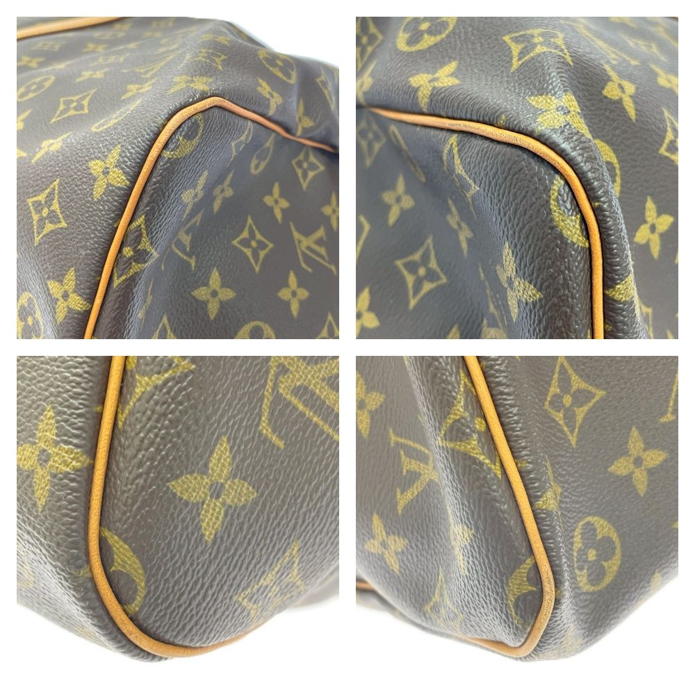 Louis Vuitton Monogram Keepall 60 Boston Bag Brown — view 6
